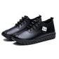 Autumn and Winter Women Fleece Cotton Shoes Casual Leather Shoes Women's Shoes All-match Mother Shoes