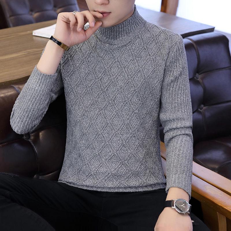 Pullover Sweater Men Knitted Jersey Sweaters Mens Knitwear Clothes Sueter Hombre Camisa Masculina