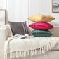 High-end Pillow Velvet Cushion Living Room Sofa Backrest Office Bedside Chinese Large Cushion Lace Hug Pillowcase