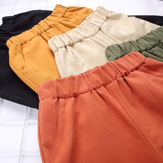 Boys and Girls Pants Spring and Autumn Casual Pants Children Overalls Women's Trousers Loose Pants