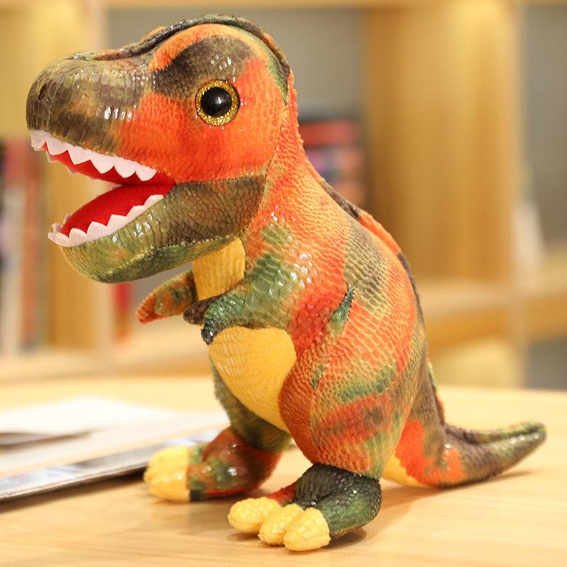 Dinosaur Plush Toy Simulation Tyrannosaurus Rex Doll Size Doll Cute Baby Gift Boy Children's Day Gift