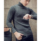 Pullover Men 2019 Autumn Winter Wool Slim Fit Sweater Men Casual Turtleneck Sweaters Pull Jumper Men