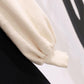 French A-line Board Waist Dress New Autumn and Winter with Fake Two-piece Base Skirt with Coat Long Skirt Temperament Suit