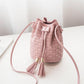 Female Bag Fashion Trend Bucket Bag Mobile Phone Bag Shoulder Messenger Bag Female Bag Small Fresh Trendy Bag
