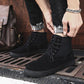 Boots Men Outdoor Sneakers Lace Up Non-slip Shoes High Top Fashion Casual Shoes Male Martin Boots