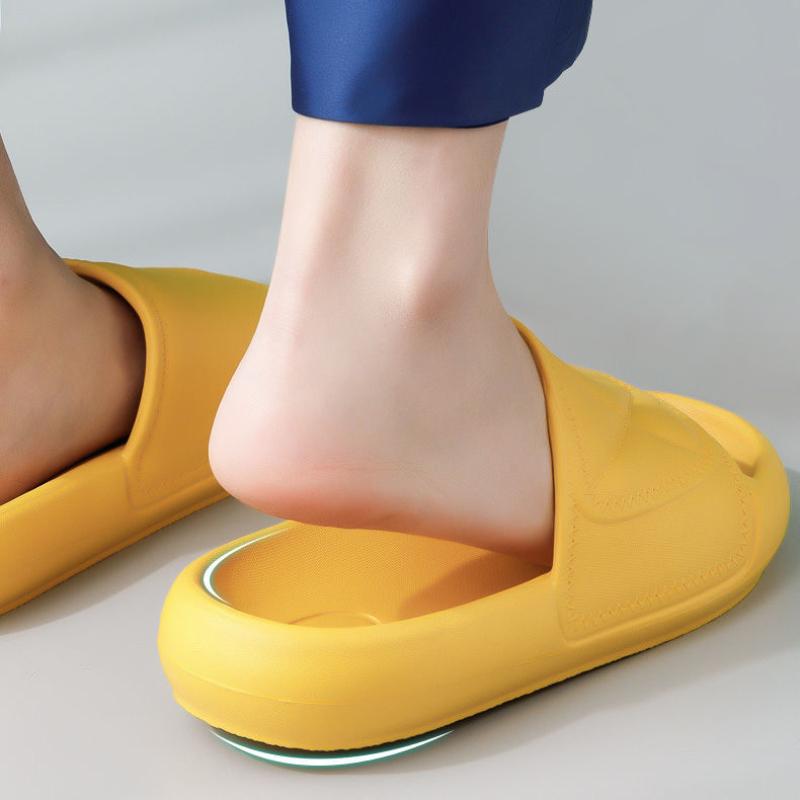 Summer Sandals Slippers Women's Thick-soled Indoor Home Non-slip Bathroom Slippers Beach Outer Wear High Slippers