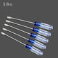 1/2/5/30pcs Household Magnetic Screwdriver Insulated Crystal Handle Toy Machine Removal ToolA