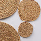Hand-made Gourd Grass Woven Heat Insulation and Anti Scalding Dining Mat Household Dining Table Mat