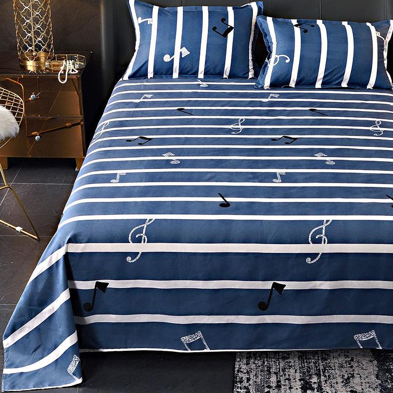Thick Skin Care Twill Single-piece Bed Sheet Single Double Cover Sheet Household Bedding