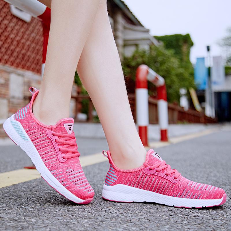 Cushion Running Shoes for Women Breathable Sneakers Non Slip Damping Jogging Men's Sport Shoes Plus Size Female Trainers Couple Sneakers