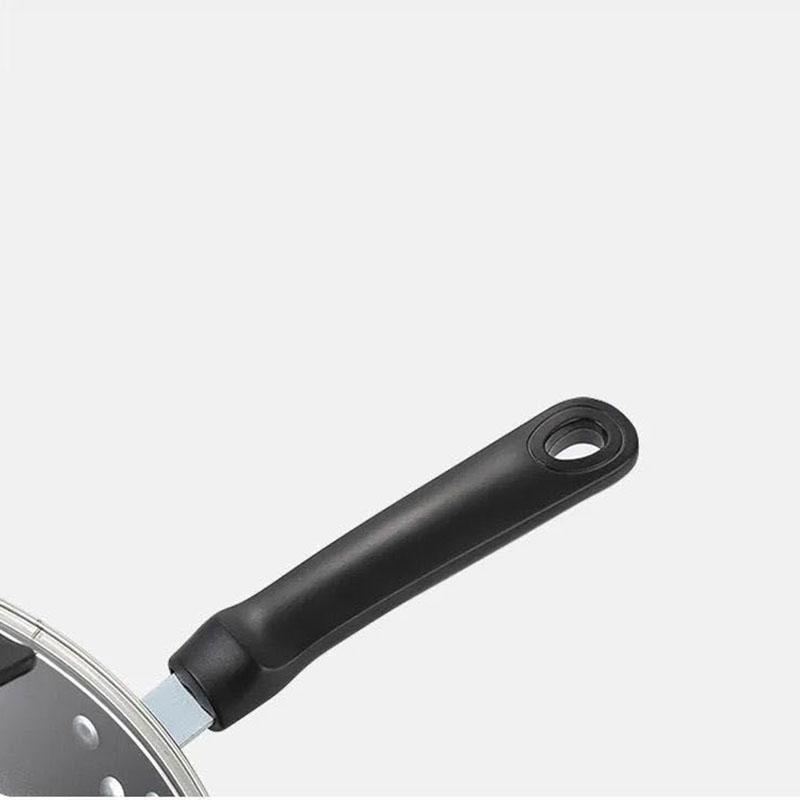 Wok Pan Non-stick Pan Fried Household Fried Pan Fried Cake Pan Kitchenware Cookware Pan Frying Pan with Cover