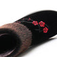 Women's Cloth Shoes Winter Women's Fleece Warm Cotton Boots Soft Bottom Non-slip Cotton Shoes