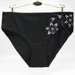 6pcs/lot Woman Underwear Cotton Mid-Rise Floral Print Ladies Mothers Briefs Panties Lingerie Plus
