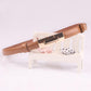 Women buckle adjustment fine belt Decorative candy color belt
