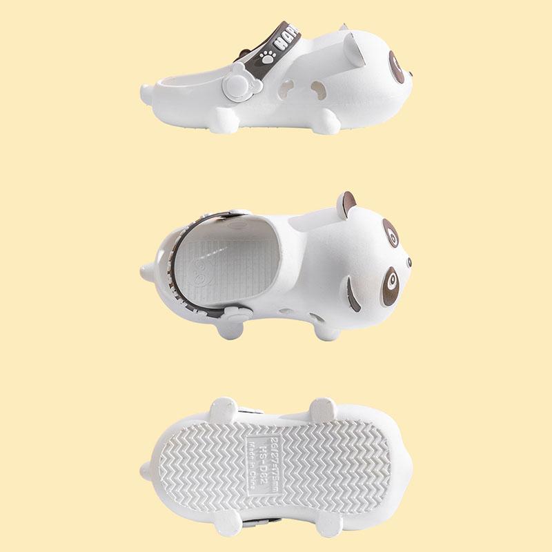 Kid Sandals and Slippers Summer Cartoon Panda 1-4 Years Old Children's Outdoor Slippers Boys and Girls Non-slip Slippers