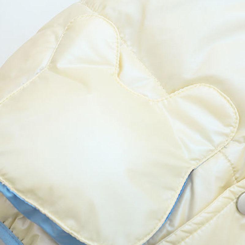 Winter Children's Down Jacket White Duck Down Wash-free Thickened Small Ears Boys and Girls Middle and Small Children Baby Warm Jacket