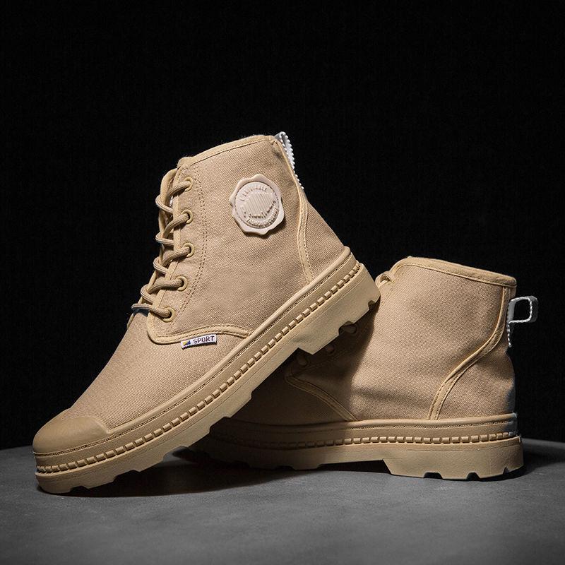 Men's Winter Martin Boots Fashion Snow Boots Windproof and Warm Outdoor Travel