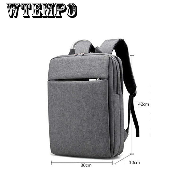Men backpack retro casual 15" laptop bag fashion male large capacity travel shoulder Bag business