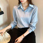 Chiffon Shirts Women's Thin Fashion Tops Loosely Stacked White Shirts Bottoming Shirts