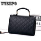 Elegant Diamond Lattice PU Handbags for Women Crossbody Shoulder Flap Bags