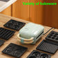 650W Mini Sandwich Making Machine Breakfast Bread Maker Barbecue Maker Waffle Maker with Five Sets of Bakeware