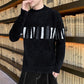 Men Autumn Winter Loose Sweater Tops Imitation Mink Velvet Pullovers Thicken Student Casual Knitted Top