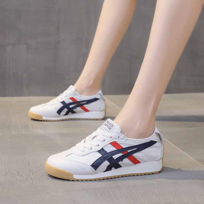 Plus Size 35-40 Summer Women Mesh Sneakers Breathable Running Basketball Shoes Students Shockproof Non-slip White Shoes