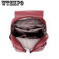 Fashion School Backpack Teenage Girls High Quality Leather flower Women Shoulder Bag Backpack