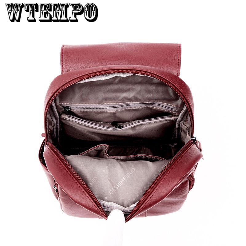 Fashion School Backpack Teenage Girls High Quality Leather flower Women Shoulder Bag Backpack