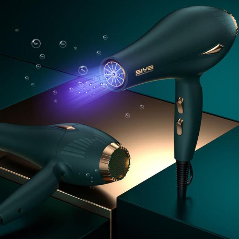 1500W Luxury Hair Dryer Set Blu-ray Care Hot/cold Hair Dryer High Power Barber Equipment for Home Hair Salon