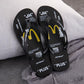 Flip-flops Men's Tide Brand Anti-slip Pinch Slippers Men and Women Couples Wear-resistant Deodorant