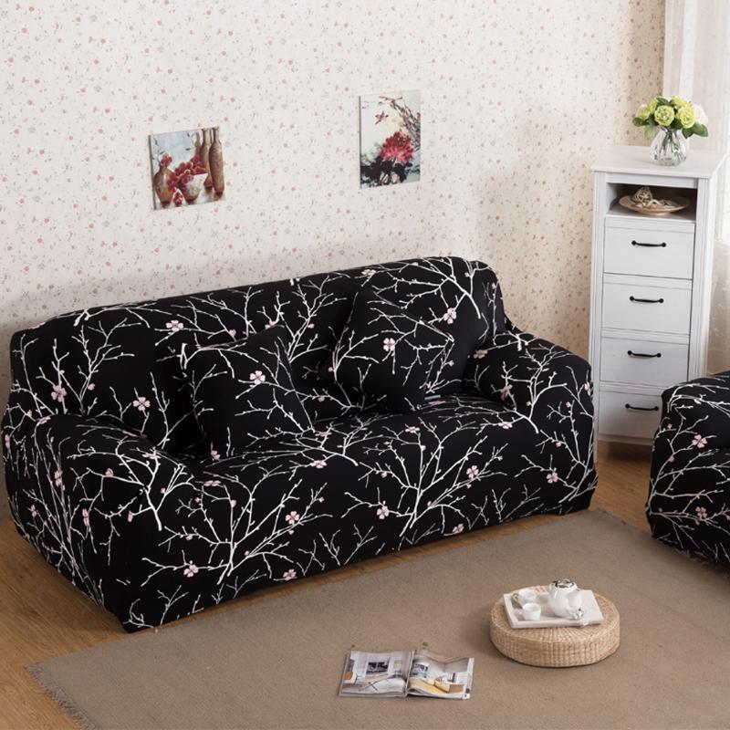 Art Spandex Stretch Slipcover Printed Sofa Furniture Cover