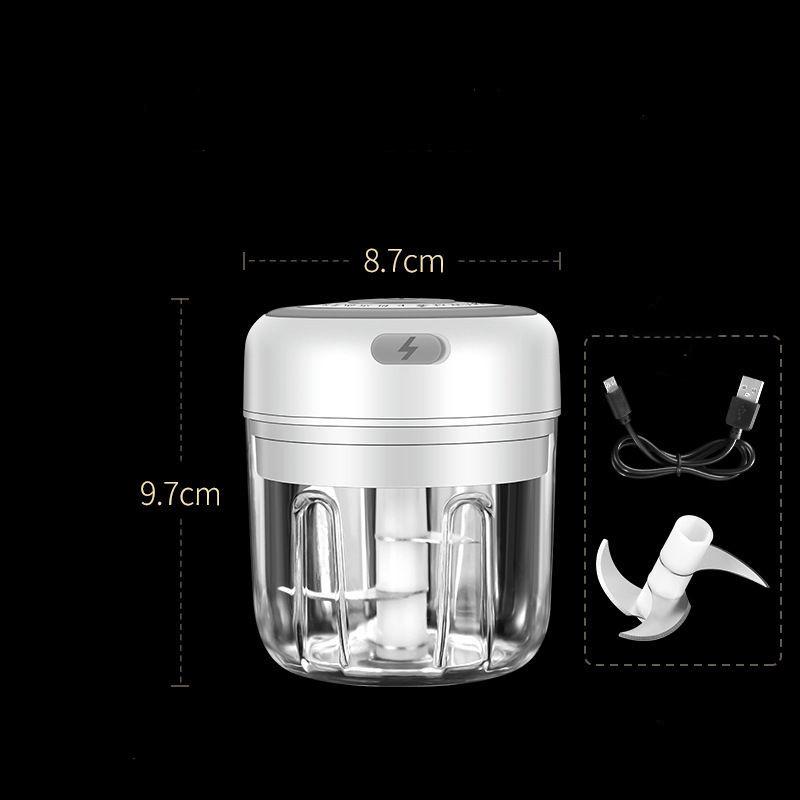 Multi-function Vegetable Grinder Wireless Press Machine Garlic Masher USB Charging Electric