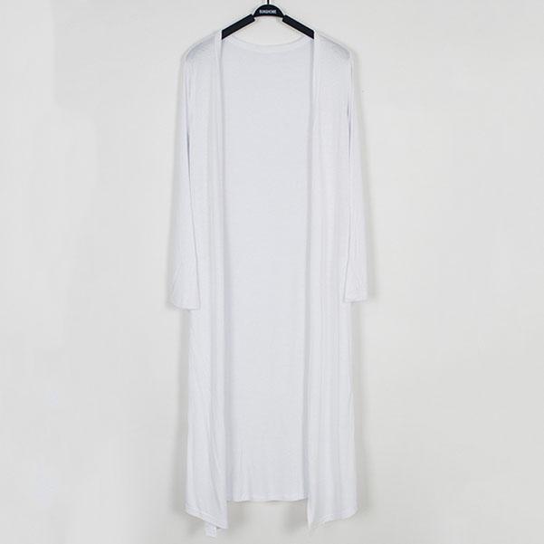 Summer Autumn 10 Colors Women Modal Long Cardigan Female Long Sleeve Cotton Cardigans Women Casual Coat