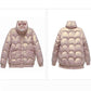Down Cotton Jacket Winter Loose Korean Color Glossy No-wash Stand Collar Short Cotton Jacket Suitable for Women