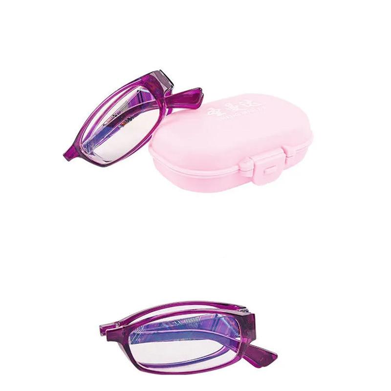 Japan Imported Presbyopic Glasses Female High-definition Folding Presbyopic Glasses Male Anti-blue Light Anti-fatigue Foldable Old Age Glasses