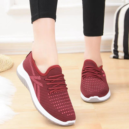 Winter Cotton Shoes Women's Fleece Thickened Non-slip Rubber Sole Casual Cotton Boots