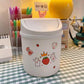 Desktop Trash Can Cute Net Red Mini Girl Ins Covered Small Office Home Simple Nordic Storage Box To Send Sticker Pen Holder Storage Waste Bin