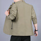 Autumn Men's Jackets Casual Coats Solid Color Mens Brand Clothing Stand Collar Male Bomber Jackets