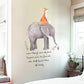 Cute Fox Elephant Cartoon Wall Stickers Children Room Living Room Background Decorative Stickers