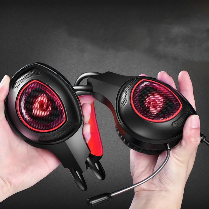 USB Interface Headset with Microphone Computer Gaming Headset Online Learning Headset