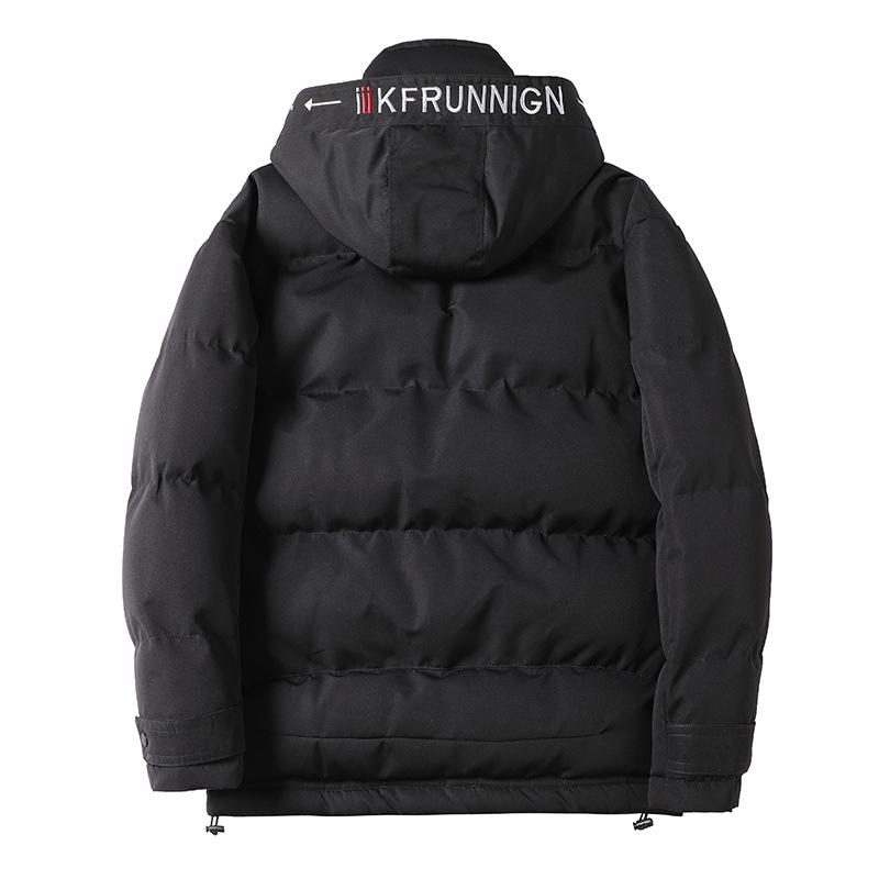 Winter Men's Down Jacket Thick Warm Jacket Casual Hooded Short Down Jacket