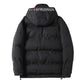 New Winter Men's Quilted Jacket Thicken Casual All-match Tooling Cotton-padded Jacket Hooded Winter Clothes