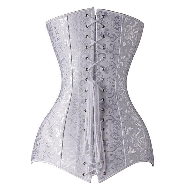 Sexy Corsets Dresse Plus Size Costume Overbust Burlesque Corset and Skirt Lingerie Set Tutu Corselet