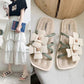 Flower Soft-soled Sandals Women's Summer Outer Wear Non-slip Wear-resistant Slippers