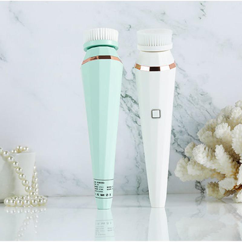 Multifunctional Face Washing Artifact Electric Silicone Female Facial Cleansing Device Pore Cleaner Rechargeable Facial Cleansing Device