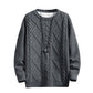 Sweater Men's Autumn and Winter Thickened Warmth and Comfortable Loose Pullover Sweater