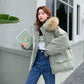 Cotton-padded Jacket Women's Short Loose and Thin Student Bread Coat Korean Style Winter Thick Padded Jacket Fashion Jacket