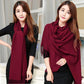 Scarves Fashion Cashmere Scarves Thick Keep Warm Unisex Scarf Headband Hijab Lady Shawls Wraps
