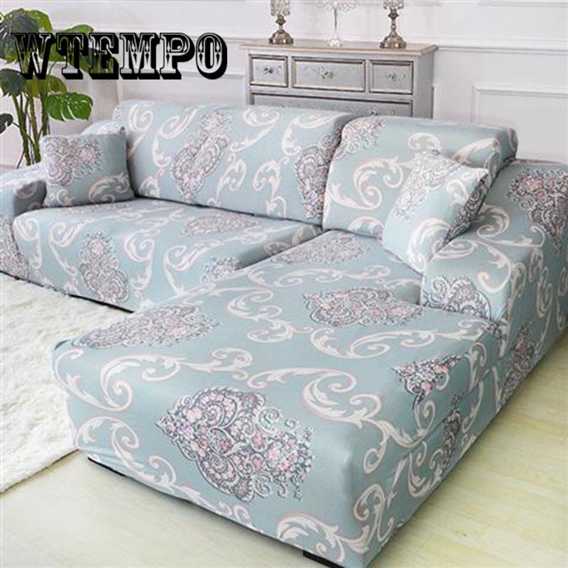 Slipcover all-inclusive Printed Floral Pattern Couch Cover Stretch Slipcover Modern Couch Sofa Cover